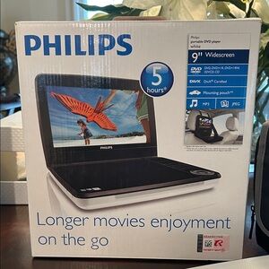 Philips Portable DVD Player with carrying case